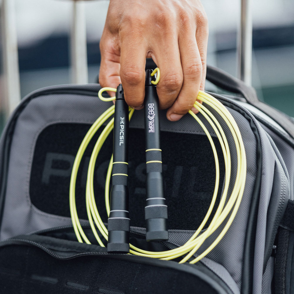 schwarz-bee-rope Picsil: Das ultimative Springseil für Profis