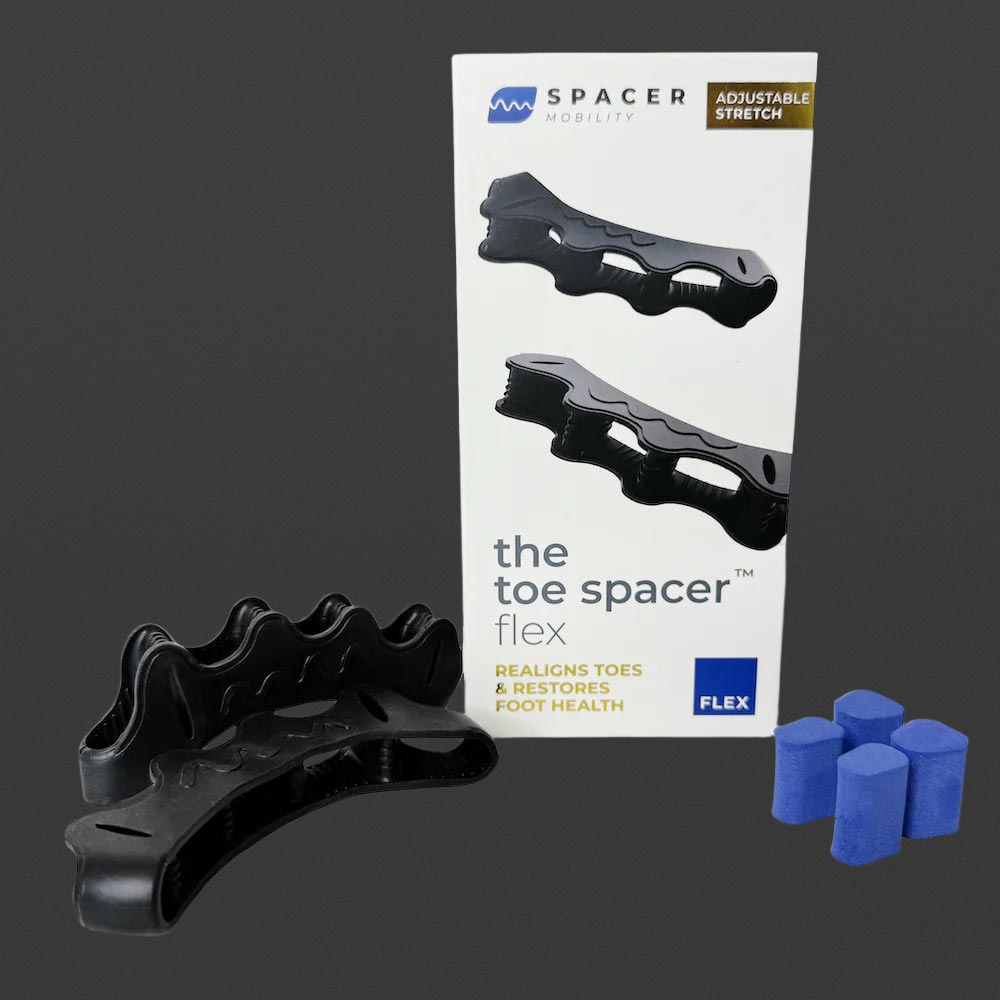 The Toe Spacer Fuß-Verbesserer (Paar) - 5-Loop FLEX-Edition