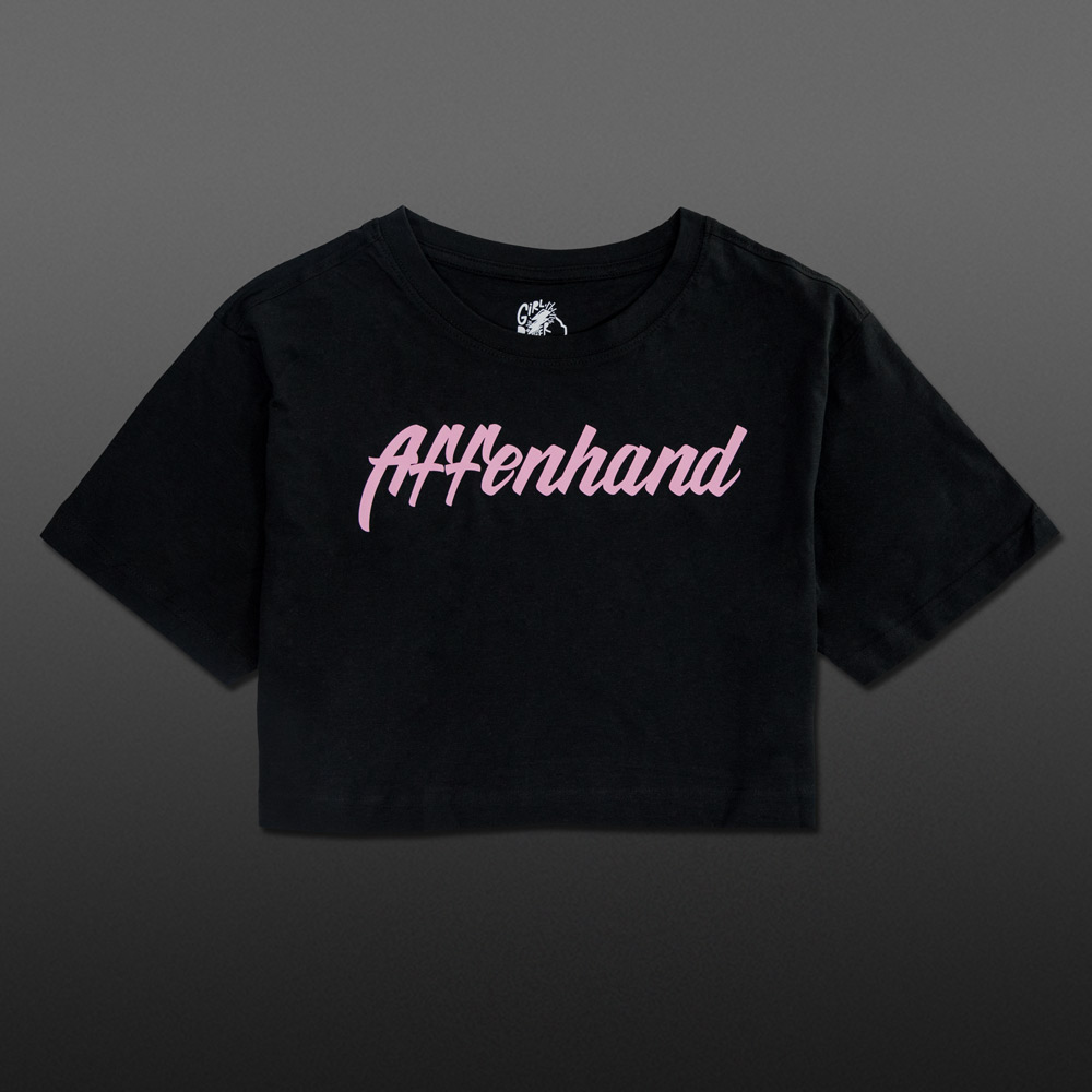 100% Affenhand Cropped T-Shirt Damen – Bild 2