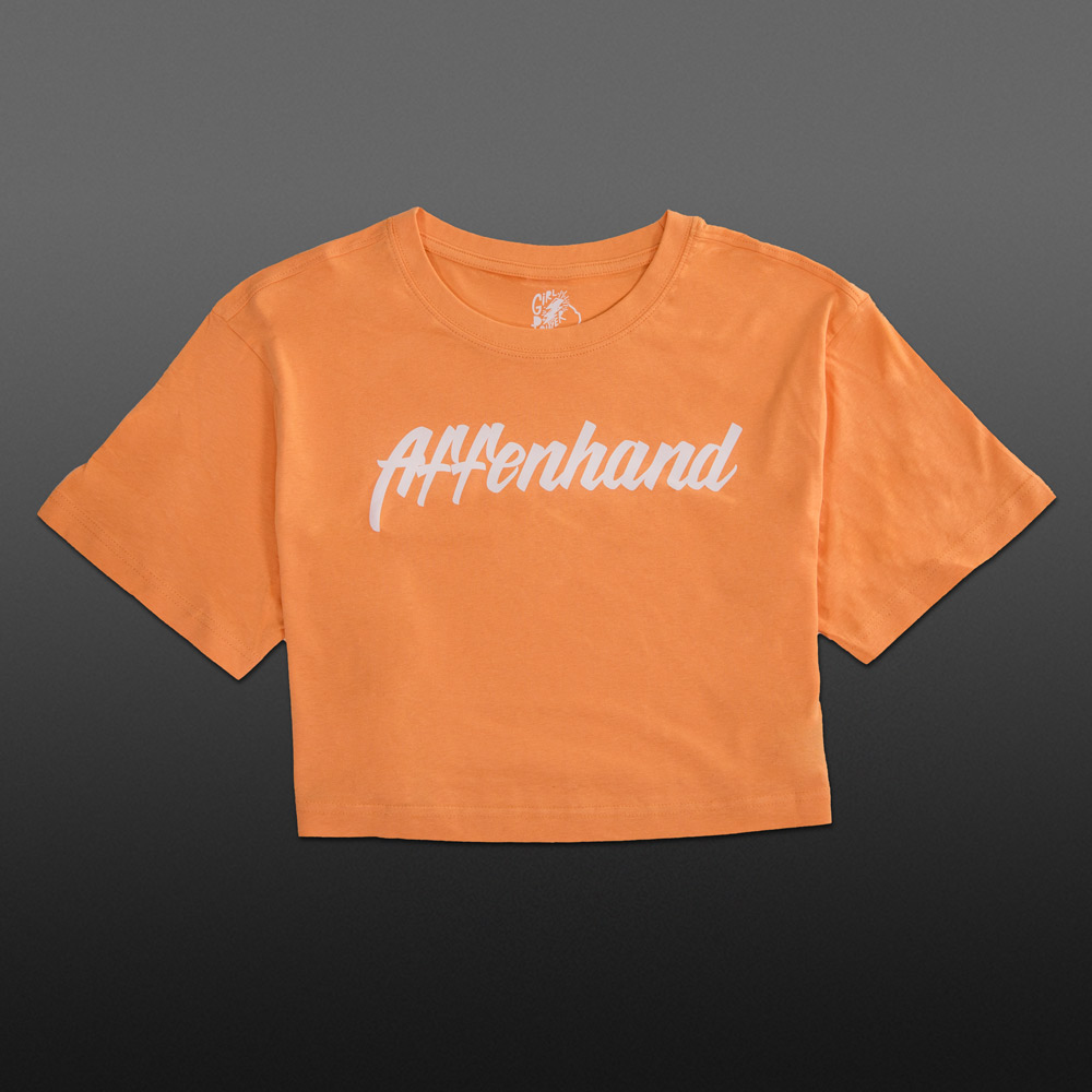 100% Affenhand Cropped T-Shirt Damen
