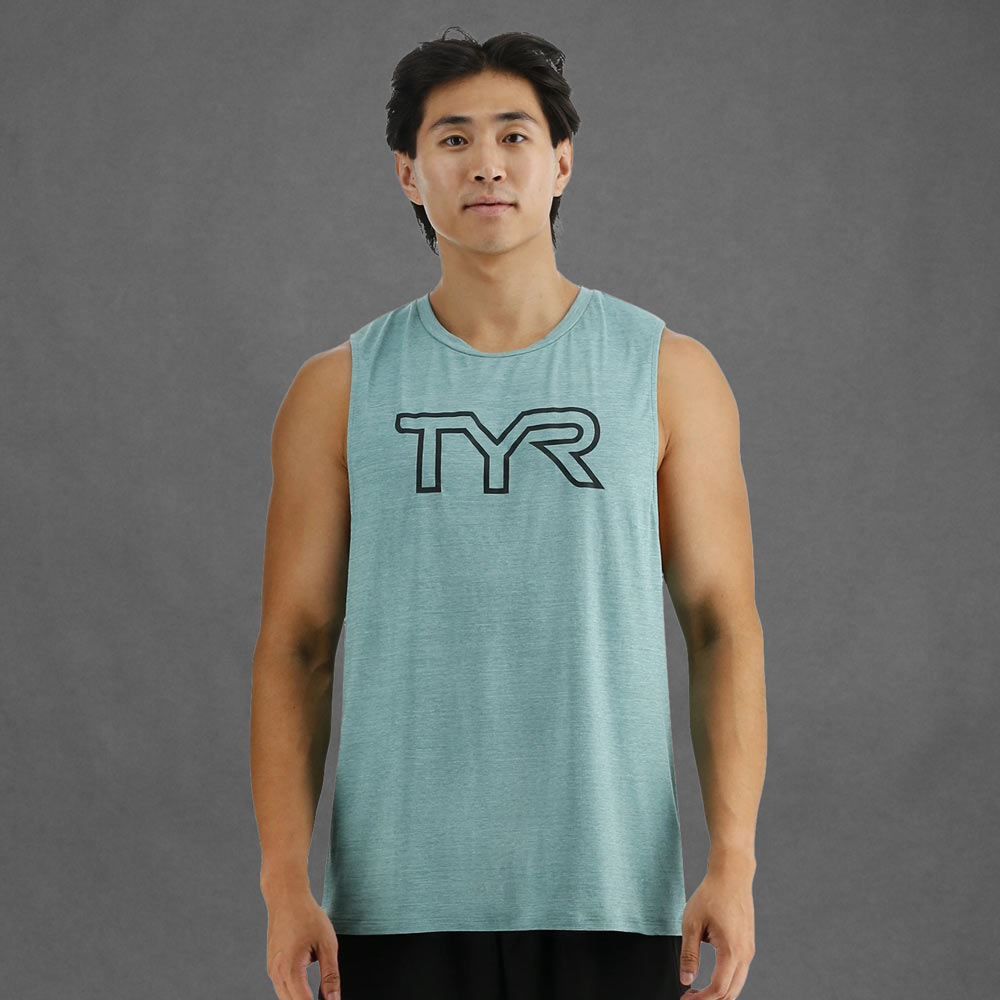 TYR Big Logo Muscle Tank M – Bild 2