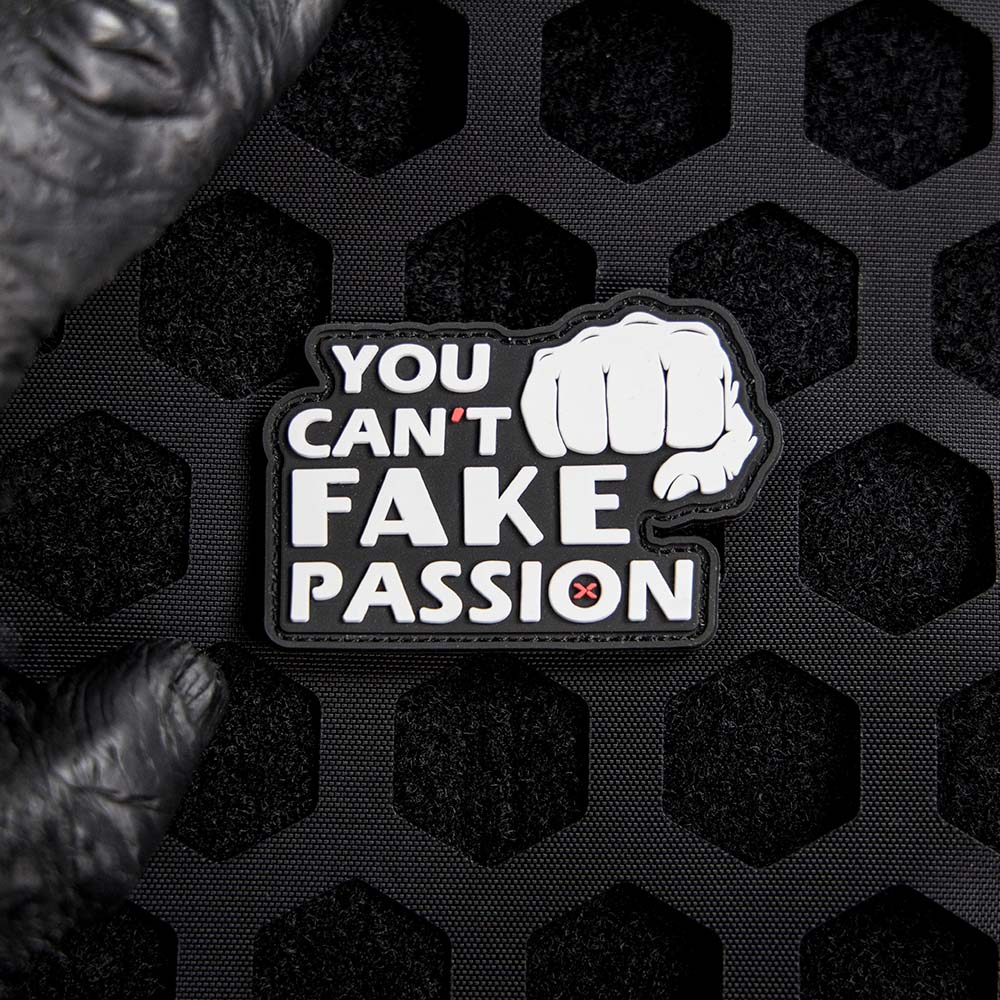 You can't fake passion Patch – Bild 2